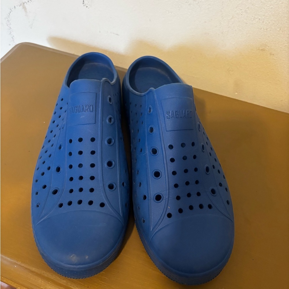Saguaro Men's Blue Slip-On Shoes size 45 which is 11.5/12 in US